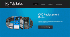 Desktop Screenshot of nuteksales.com